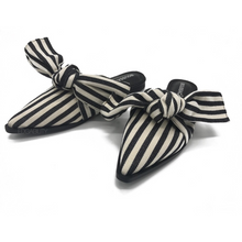 stripes mules trendy shoes edgability front view