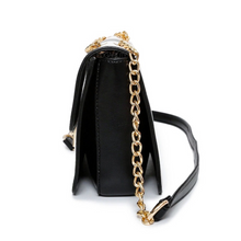 black and white bag classy bag edgability side view