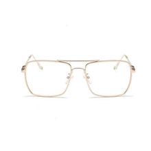 transparent glasses gold frames edgability