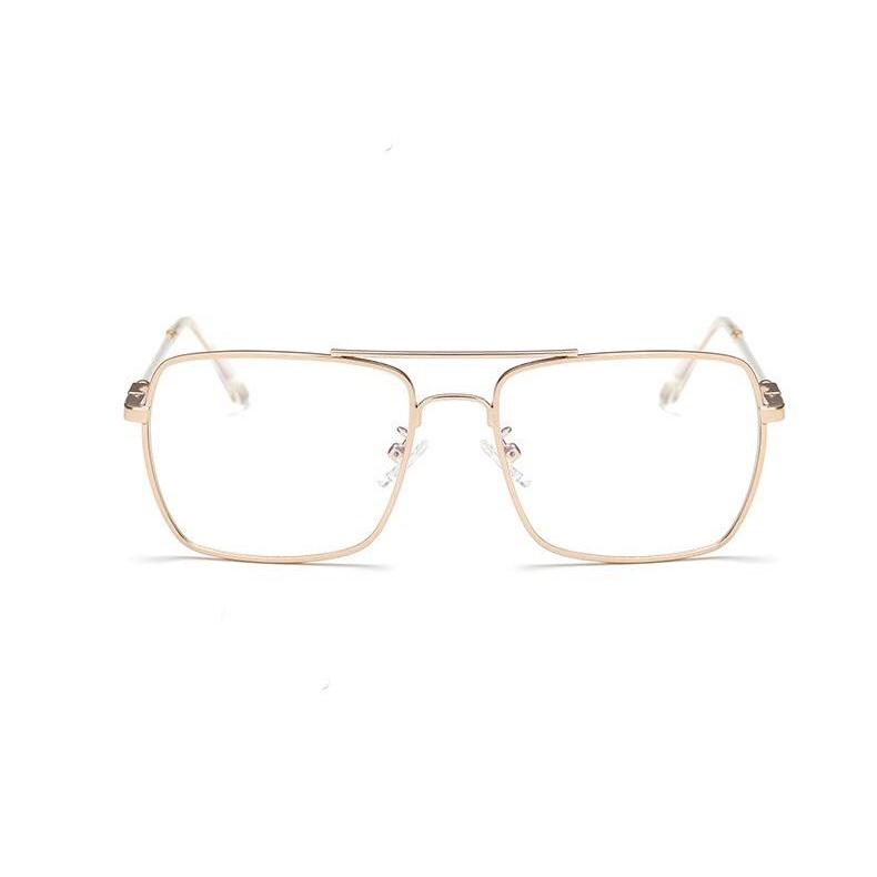 transparent glasses gold frames edgability