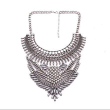 silver statement necklace edgy fashion edgability