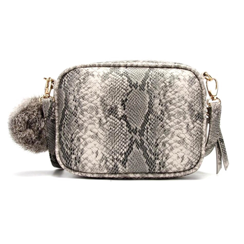 snakeskin bag sling bag crossbody bag edgability