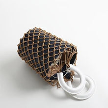 bucket bag basket drawstring bag travel style edgability angle view