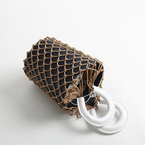 bucket bag basket drawstring bag travel style edgability angle view