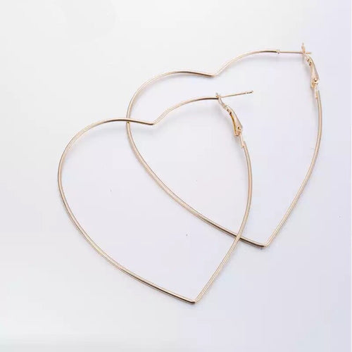 Joyce Heart Hoops