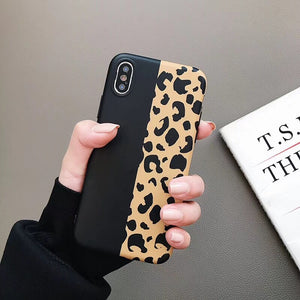 black leopard iphone cover iphone case edgability model view