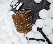 rivets studded bag box bag edgability top view