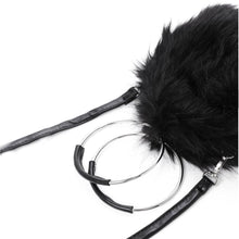 black bag fur bag round bag edgability detail view
