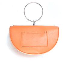 orange bag with hoop edgability back view